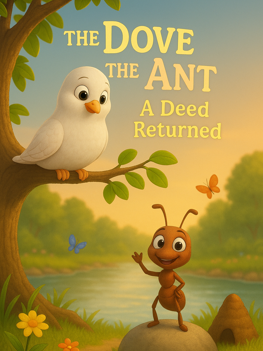 The Dove and the Ant #புறாவும்எறும்பும் #நல்லுணர்வுகதைகள் #TamilUlagamKids #3Dஅனிமேஷன் #மோரல்ஸ்டோரீஸ் #PixarStyle #ChildrenStory #Kindness #GoodDeed #TamilKids #kuttystory
