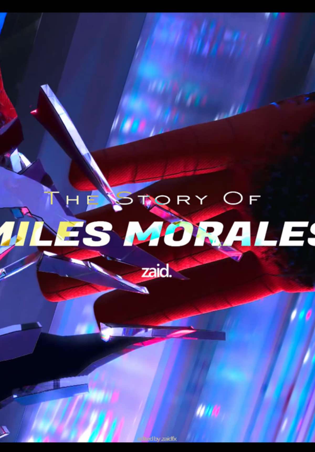 The story of Miles Morales | A Good Man with a Broken Heart - LoVibe. | “A Leap of Faith” | #spiderman #spiderverse #milesmorales #edit #foryoupage #viral 