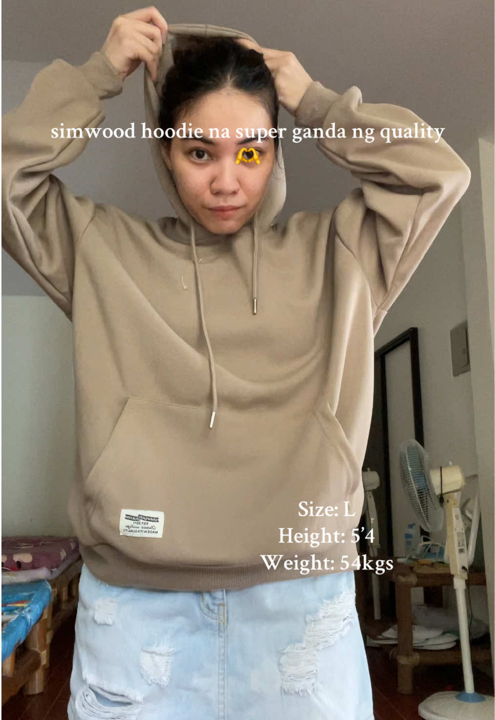Trabe talaga sa quality itong hoodie na to #simwoodpulloverhoodiejacket #hoodiejacket #oversizedhoodie #pulloverhoodie 