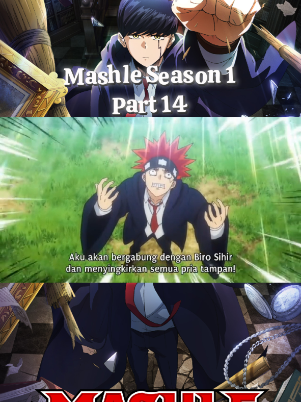 Mashle Season 1 Part 14 #mashlemagicandmuscles #anime #animeedits #animetikok #animerecommendations 