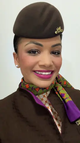 Smile, babe 🥰  #etihad #cabincrew #etihadcabincrew #cabincrewlife #flightattendant 