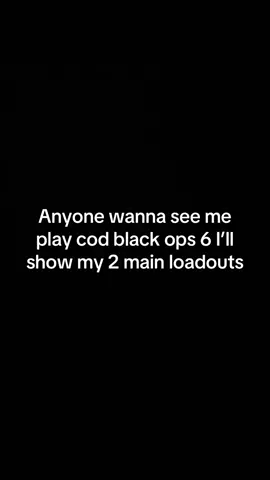 Anyone?
