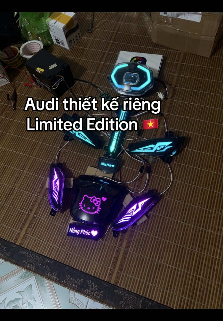 Full audi thiết kế riêng cho các dòng xe điện vespa và các loại xe khác ( giá hssv vừa tầm chơi ) 🤩 #xedovietnam #xediendo #xh #xhtiktok #xuhuong #audi 