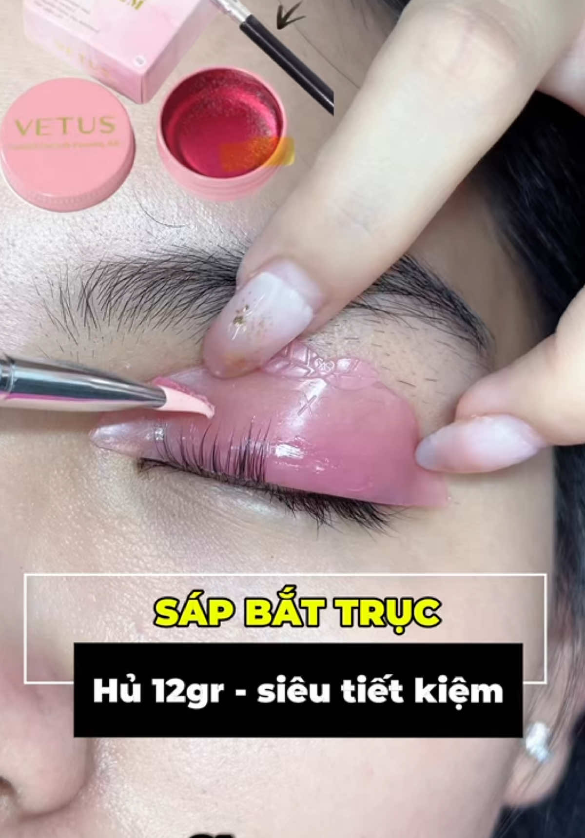 Sáp bắt trục uốn mi, bắt trục lâu, khó vệ sinh? Thì sử dụng ngay em sáp bắt trục vetus này, bắt cực kì đơn giản và tiết kiệm thời gian. #sapbattruc #uonmi #sapbattrucvetus #uonmisieucong #dungcuuonmi 