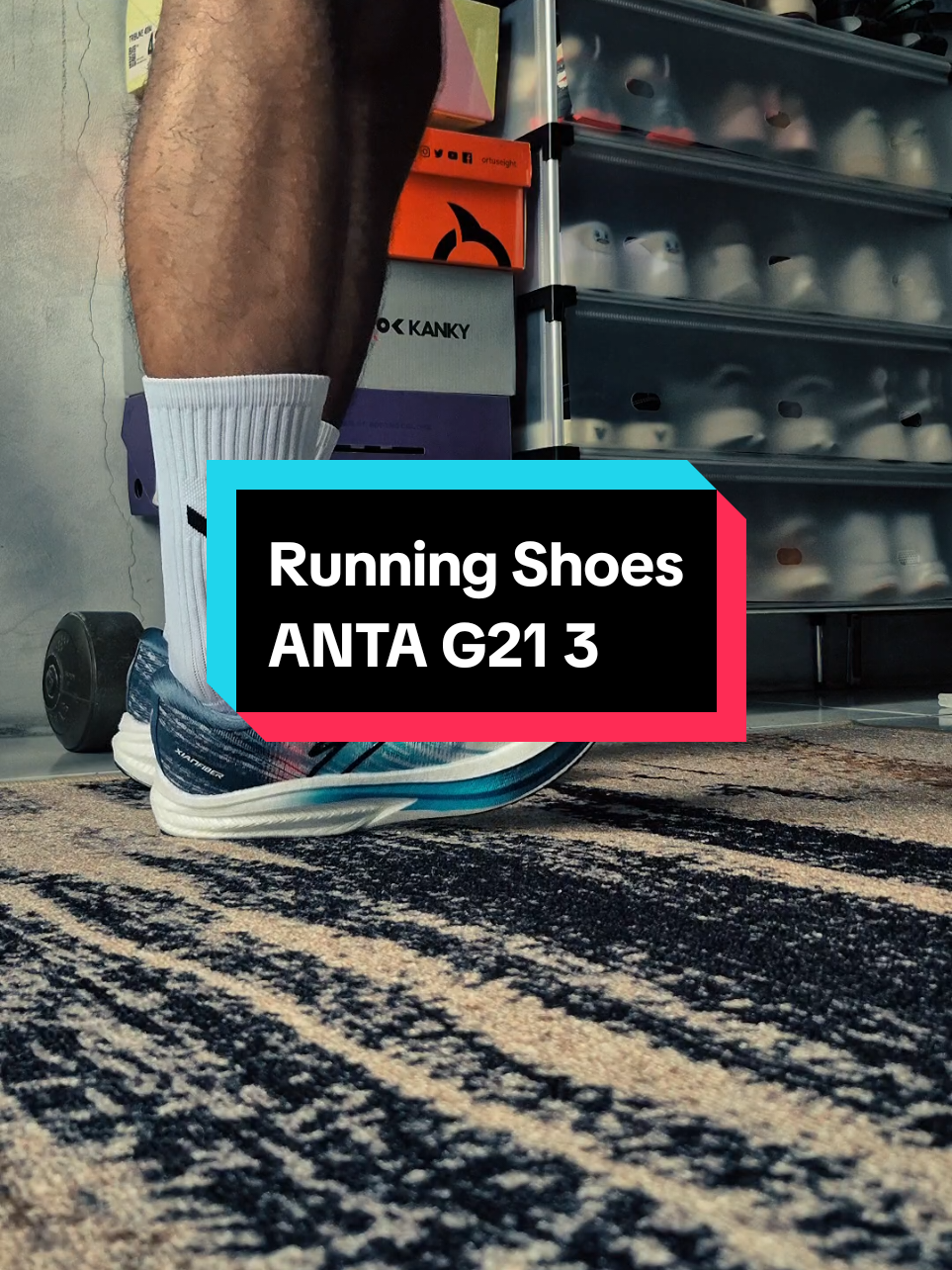 boleh juga ni ANTA G21 3 #runningshoes #sepaturunning #fyp 