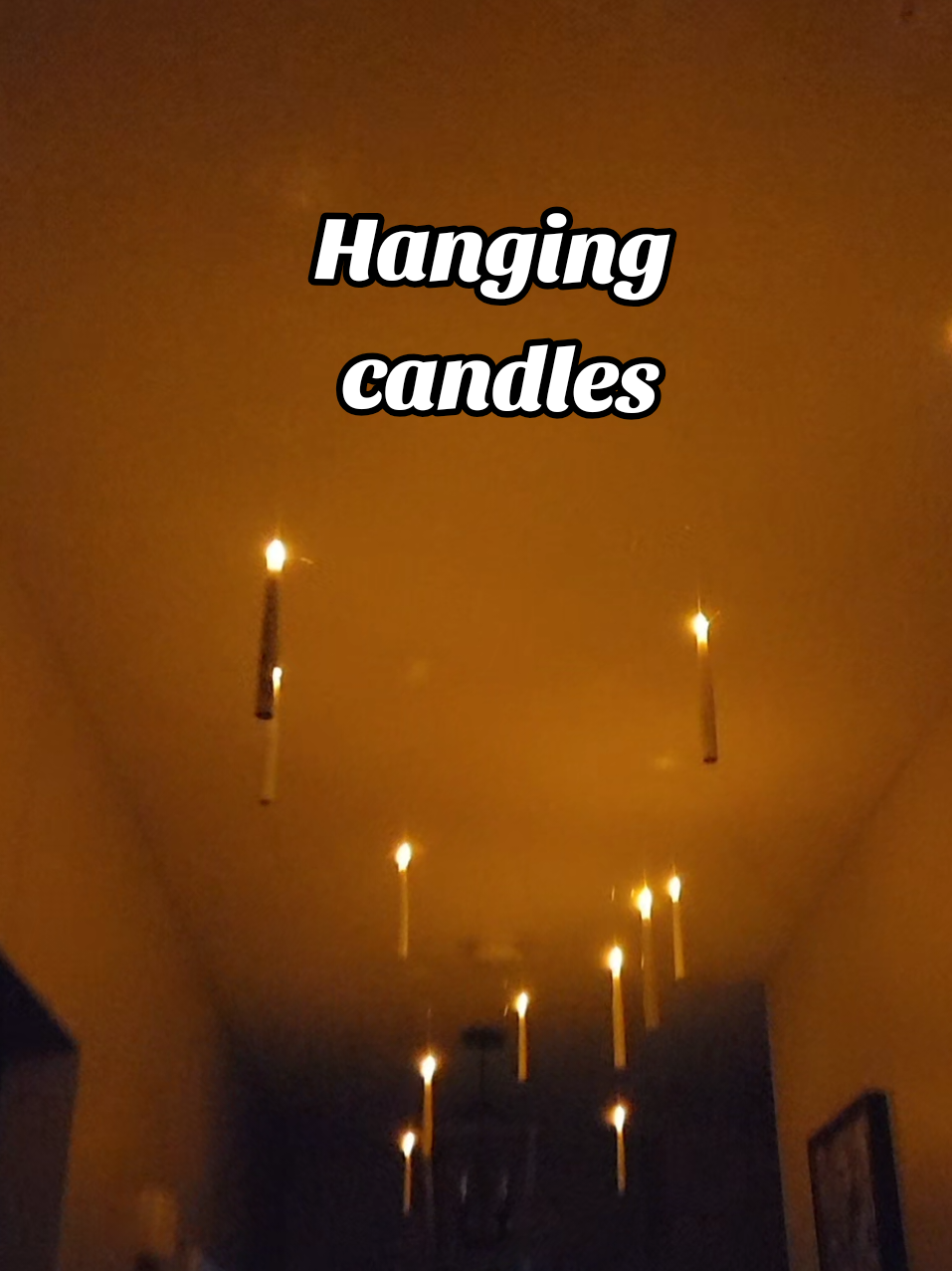 The viral floating hanging candles are on sale today! #halloween #halloweendecor # #tiktokshopcreatorpicks #halloweenparty #falldecor 