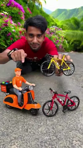 Amr duita Cycle and akta RC Delivery boy Scooter 🛵 #ToyTales #PlaytimeFavourites #ToyReview #ToyLove #KidsToys #ToyTrends2025 #BritishToys #ToyUnboxing #ToyCollectors #ChildsPlay 