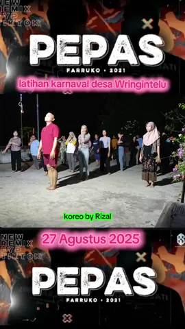 Latihan Karnaval H-1/2Bulan #karnaval #gerakankarnaval #dancer #soundviral #karnaval2025 