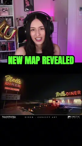 NEW MAP ALERT🍔🥤 #phasmophobia #lisaschillin 