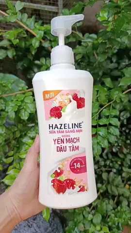 sữa tắm Hazeline yến mạch, dâu tằm 670g Dưỡng và làm trắng da☺️ #suatam #hazeline #xuhuong #fy 