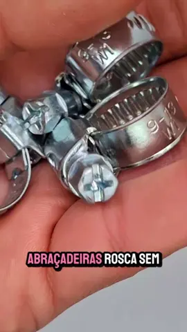 [05/08, 11:51] Daiane: 🚨 Vazamento em mangueira? Tá na hora de trocar a abraçadeira! ⠀ Esse kit com 20 abraçadeiras de rosca sem fim 9x13mm (5/16