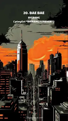 20. Bae Bae - BIGBANG (Lyric) playlist 