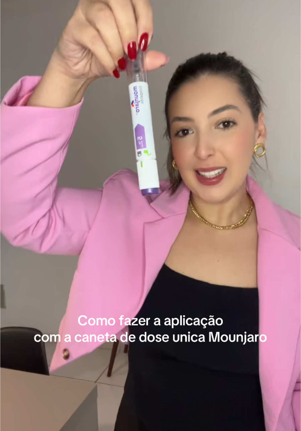 Como utilizar a caneta de dose única Mounjaro! 🩷🤍  #fyp #mounjaro #viraltiktok #mounjaro 