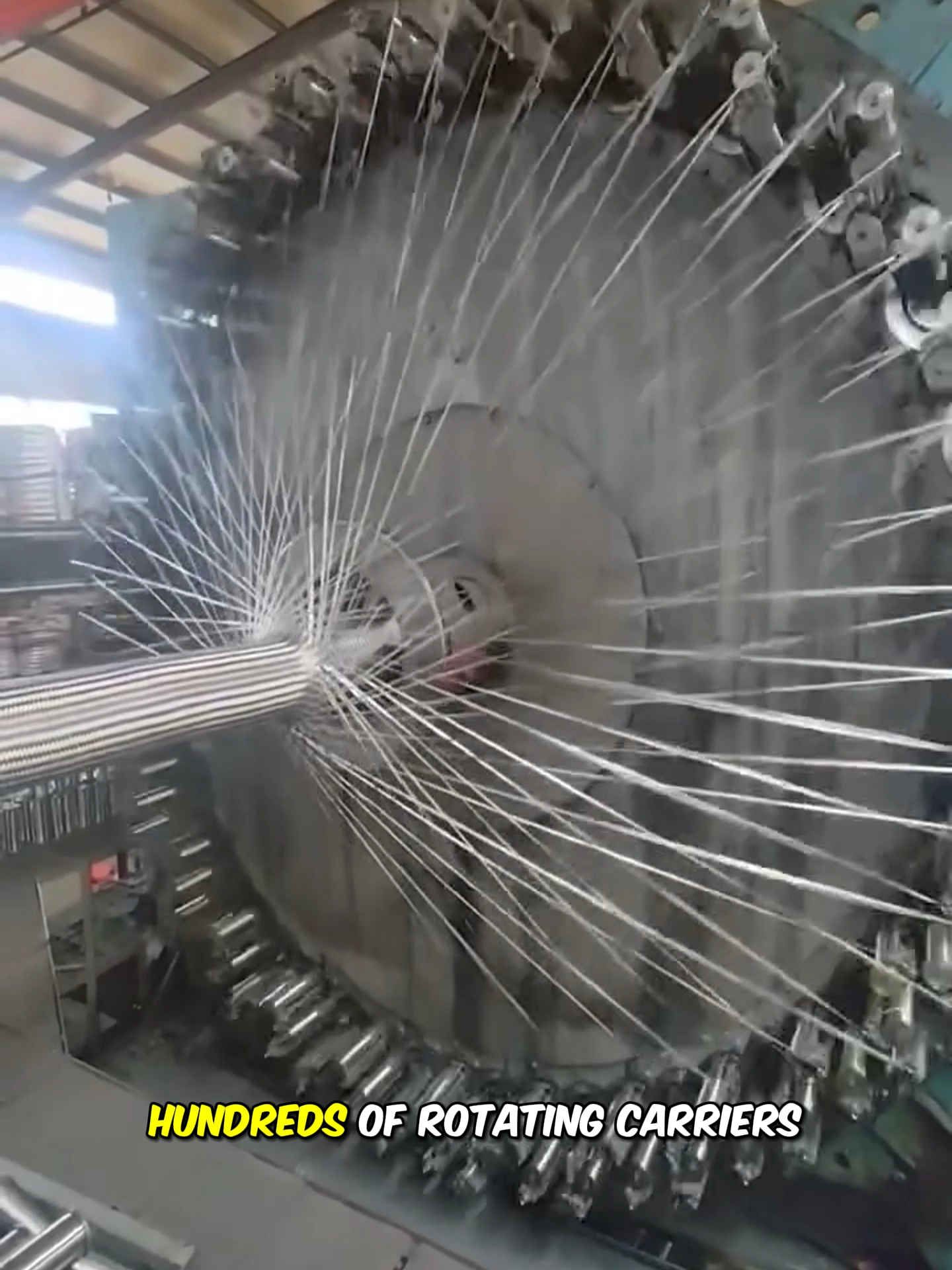 How is the steel wire added to the surface of the hose? #knowledge #content