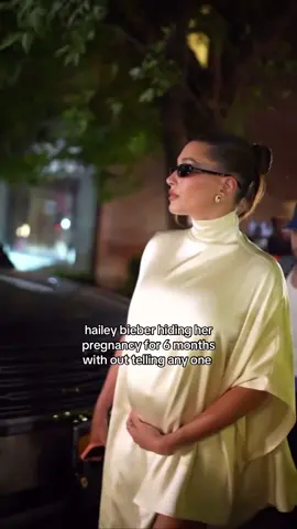 she hid it well #haileybieber #mother #pregnacy #hid #6monthspregnant 