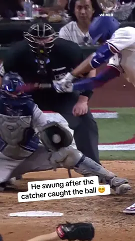 Guess he’d rather go down swinging than looking…