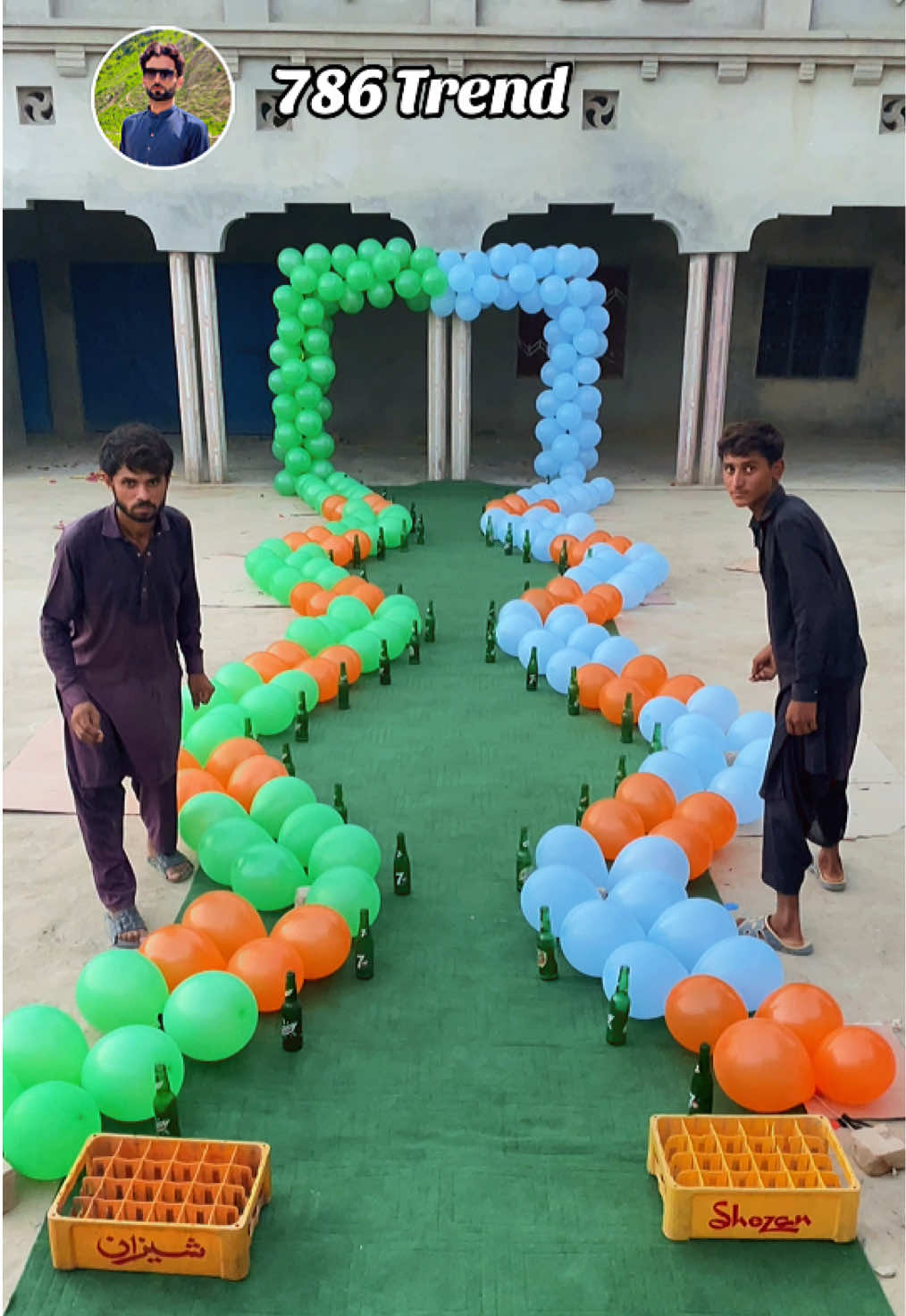 World amazing ballons bottles game challenge 🎈🍾💚#challenge #viralvideo #games #trendinggames #fyp 