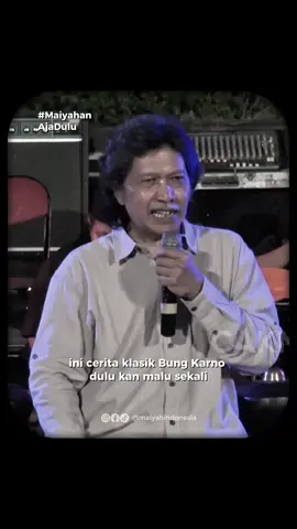 Cerita lucu Bung Karno dan Krushchev 😂 . Tonton selengkapnya di kanal YouTube @caknundotcom 