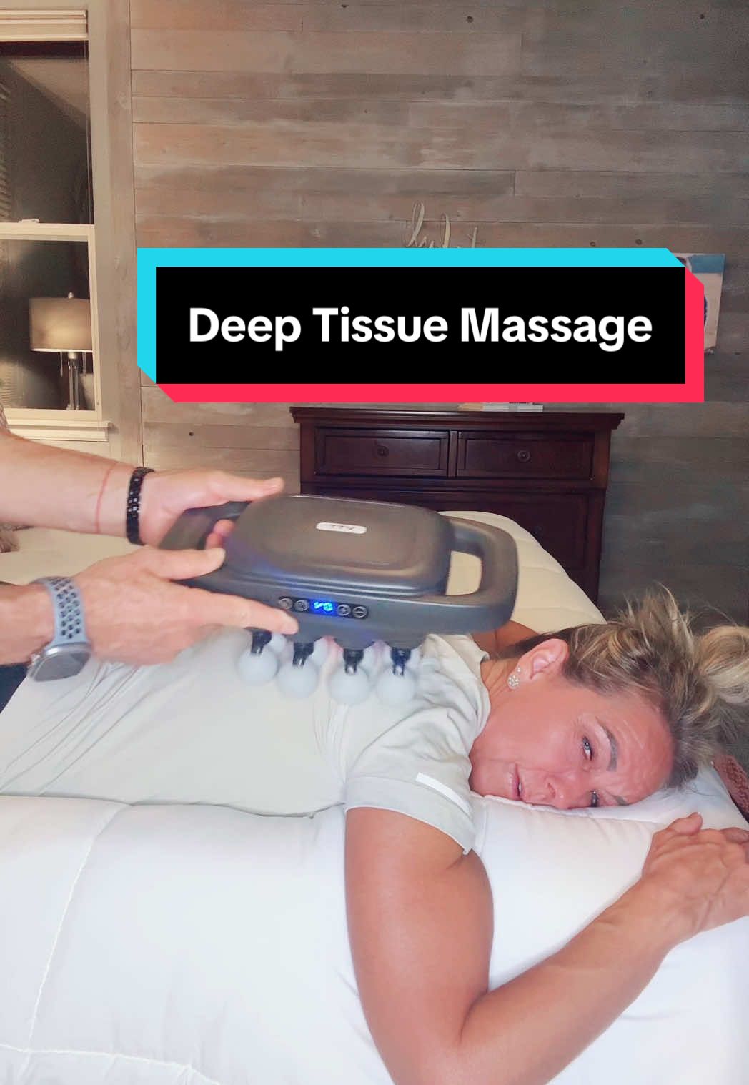 16 Head massage machine #DeepTissue #HomeMassage #16MassageHeads #TheraGun #SoreMuscles #FeelBetter #SaveMoney ##Back##Shoulders##Legs##Feet##30Modes##30Levels@@VTT Brand Store