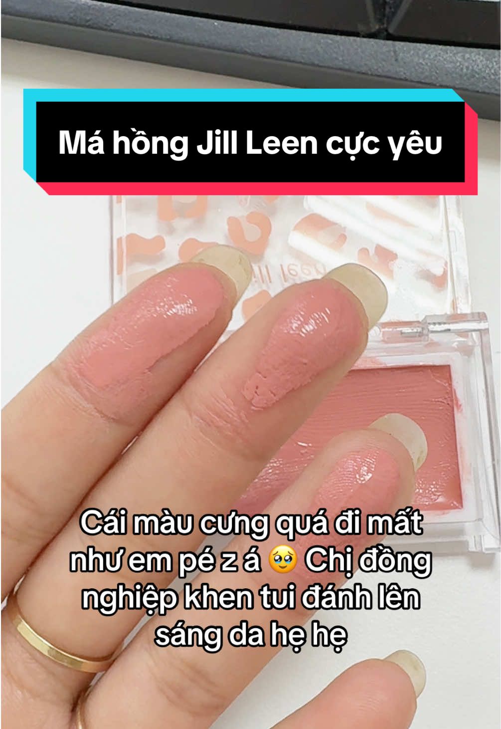 Má hồng cực yêu cho mấy nàng #makeup #mahong #mahongkem #jillleen 