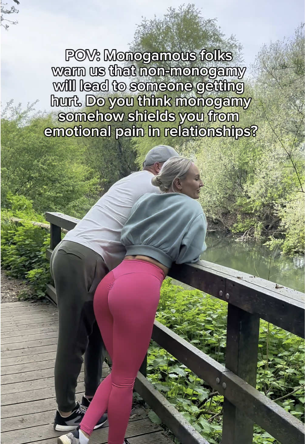 Monogamy certainly doesn't protect you from the possibility of being hurt in a relationship. A relationship that is built on trust and honesty with no deceit is the best foundation, whether that is monogamous or non monogamous. #Lifestyle #couples #relationshipgoals 