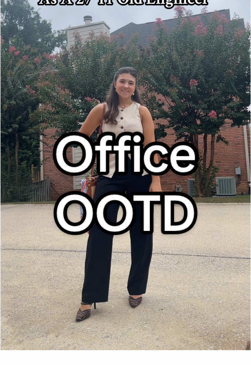 Anyone super excited for the freakier Friday movie coming out this weekend?? Top: @Old Navy Official  - got this for $21 this weekend!! Pants: @ZARA  an office staple for me!! Shoes: @Dolce Vita Footwear  from @TJ Maxx  #creatorsearchinsights #coolgirlstyle #officeoutfit #officeoutfits #corporateoutfit  realistic office outfits women 2025 cool girl office outfits laid back office outfits casual outfits women summer clean girl corporate outfit cool girl work outfits