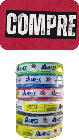 Fio Elétrico Cabo Flexível 2,5mm 100 Metros#fio #fioeletrico #eletricidade #energia #casa #eletricista 