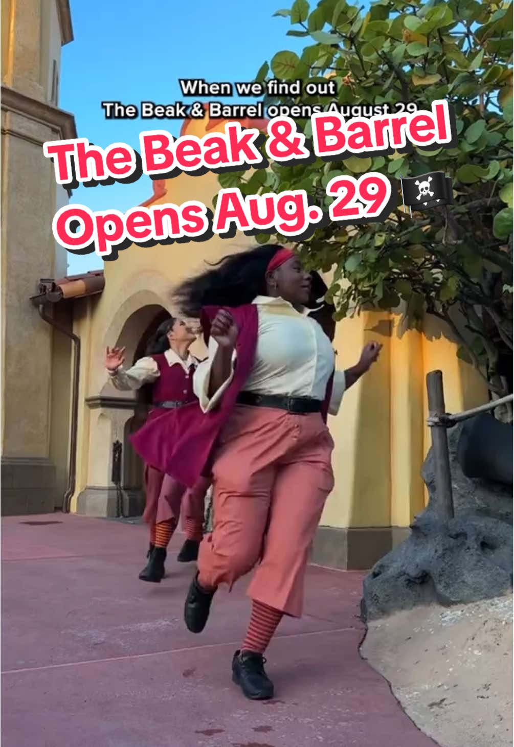 Yo ho, yo ho, The Beak and Barrel opens August 29 🦜🏴‍☠️ #DisneyWorld #DisneyEats #PiratesOfTheCaribbean