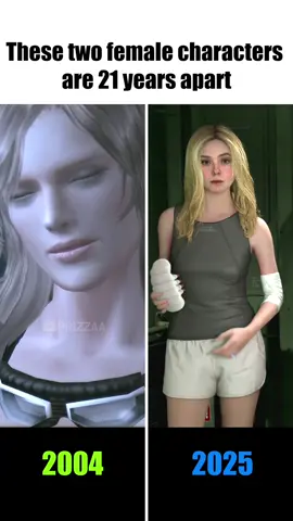 These two female characters are 21 years apart #metalgearsolid #deathstranding2 #mgs3