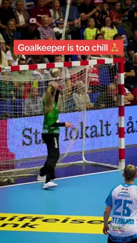 Cool as you like 🥶🧘‍♀️ #handball #håndbold #ehfcl #clw 