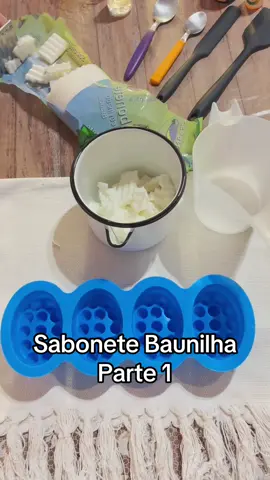 #CapCut parte 1  Produção Sabonete Artesanal Baunilha  . Me conta aqui nos comentários se você gosta de baunilha 😍 . #saboneteartesanal #sabonete #saboneteglicerinado #glicerinavegetal #baunilha #vanilla #soap #soapmaking 
