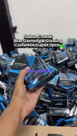 Sabun Ganteng Maximal bosqu 🔥  #promo #sabunpemutih #ibsbrighteningsoap #sabunibs #sabunviral #sabuncucimuka #sabuncowokviral 
