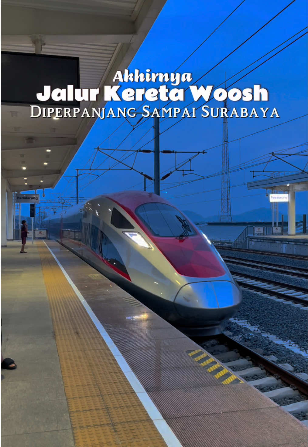 Presiden Prabowo telah memberikan direktif jelas untuk memperpanjang kereta api cepat Jakarta-Bandung ke Surabaya.  Jadi Gk sabar nih dari surabaya ke jakarta PP Naik kereta cepat 🤣  Semoga segera cepat di bangun 😄 #whoosh #whooshkeretacepat #keretacepatjakartabandung #keretacepatjakartasurabaya #keretacepatbandungsurabaya #keretacepatjakartabandung  Source : https://www.cnbcindonesia.com/news/20250729121259-4-653147/ahy-prabowo-perintahkan-ka-cepat-jakarta-bandung-lanjut-ke-surabaya )