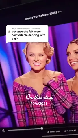 This didn't age well. #dancingwiththestars #Jojo 
