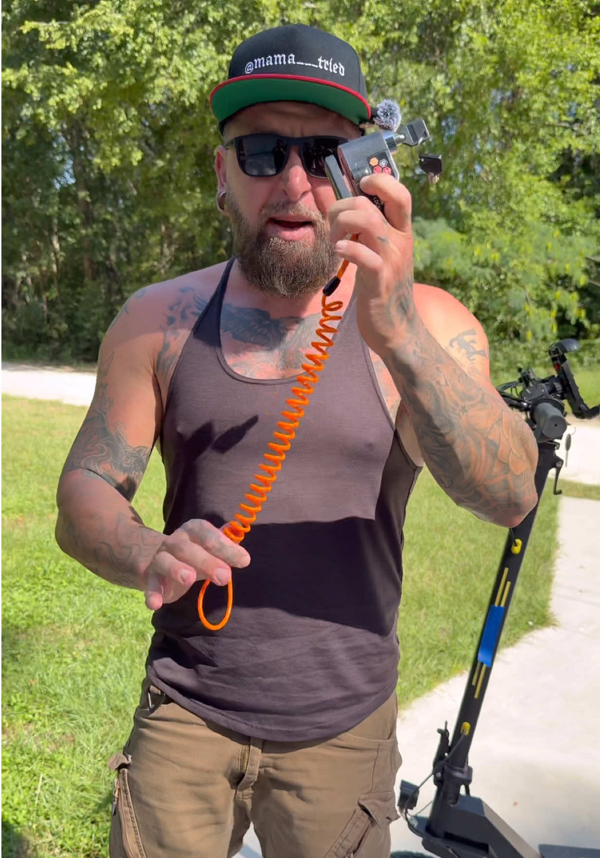 This is the one bike, scooter, or motorcycle accessory you MUST have! The most secure way to prevent theft of your ride! #bike #scooter #motorcycle #security #ebike 