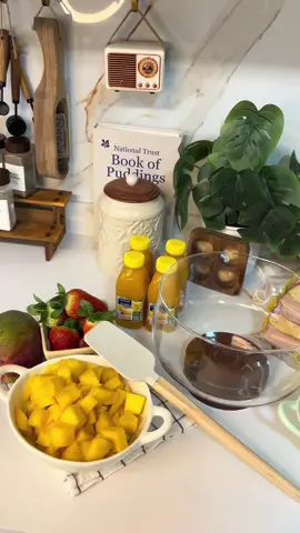ترافيل المانجو🥭💛 #ترافيل #حلويات #اكسبلور