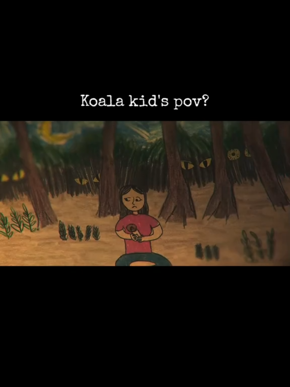 I think it's koala kid's pov from 99 nights in the forest [Movie name: The Lost Children Where to watch: movixbox.ph Story: A bit different from 99 Nights, because they were found after 40 days] #netfllix #99nightsintheforestroblox #thelostchildren #foryou  #fyp #basedonatruestory #99nightsintheforest #roblox 