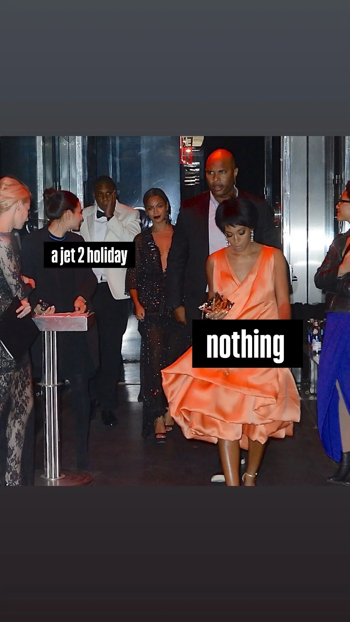 #foryoupage #abcxyz #jet2holidays #solange #beyonce #jayz #solangeelevator #jayzelevator #2014 #metgala 