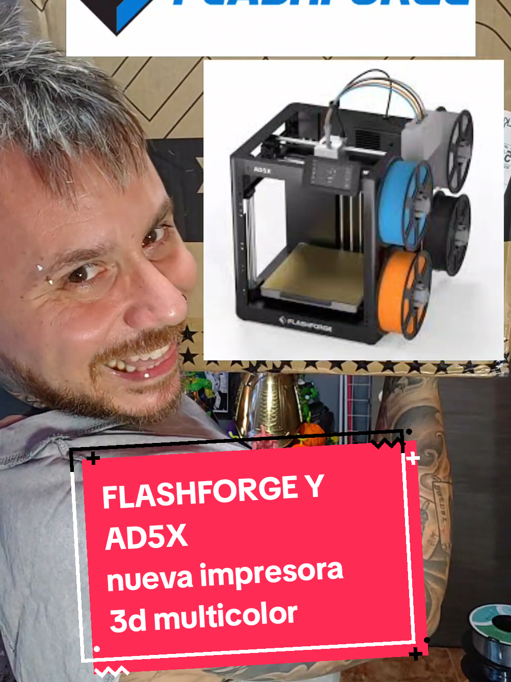 La nueva impresora 3d multicolor #AD5X de @FlashforgeOfficial  opten €30 descuento con el código:IDEAL links de compra 👇  https://flashforge.sjv.io/o46XgW IMPRESA 3D baratas. mejor impresora 3d multicolor. como imprimir en 3d. 3d para principiantes. mejor impresora 3d de Amazon. #FLASHFORGE #ad5x  #Impresión3D  #Tutorial3D  #AprendeImpresión3D  #Impresora3D  #Modelado3D  #Diseño3D  #Consejos3D  #TrucosImpresión3D  #NivelPro3D  #Impresión3DFácil  #3DParaPrincipiantes  #Filamento3D  #Calibración3D  #Guía3D  #Solución3D 