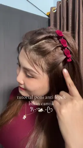 stok nya cepet banget abis mending co sekarang dehh 😭😭 btw warna merah cakep juga 🥰  #hairtutorial #hairstyle #rambutmaksimal #kliprambut #jepitanrambut #jepitrambutkorea #kepangrambut 