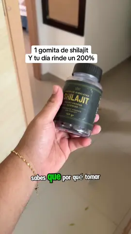 Si no estás al 100% todos los días, te hace falta shilajit ⚡️ #viral #hombres 