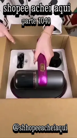 Removedor De Ácaros Portátil Aspirador Esterilização.#followforfollowback #smartgadg #casa #amazon #homegadgets #shopee #fashion #amazonshopping #luxurylifestyle 