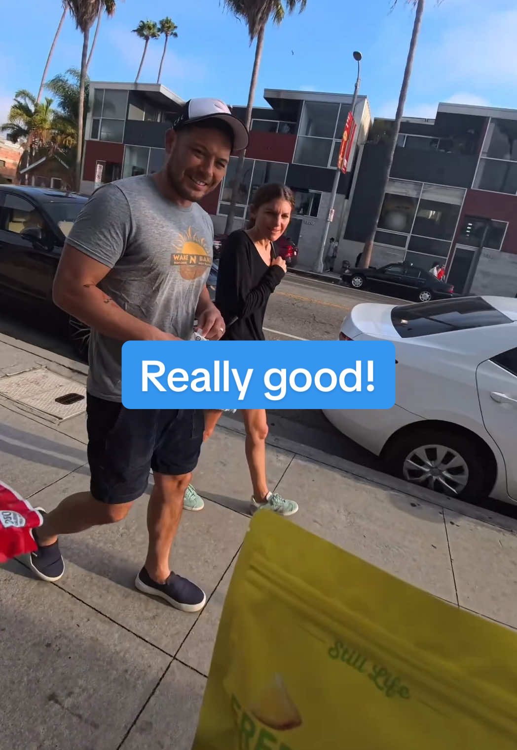 Street Review: She was so nice!! But why wouldn’t she take the skittles but would try my fruit?? Hm #streetinterview #fypシ  