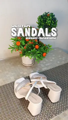sobrang elegant ng heels na 'to ✨🤍 #fairysandals #highheels #footwear #womensfootwear #elegantsandals 