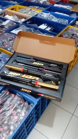 Shock Depan JRP Model Standar, JRP Tabung Shock Depan Yamaha Mio Honda Beat  #jrp #jrpthailand #shock #depan #variasi 