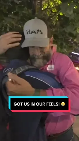 Team USA’s men’s gymnasts showing their families their medals still gets us. 🥹 #gymnasts #medals #family #celebration 