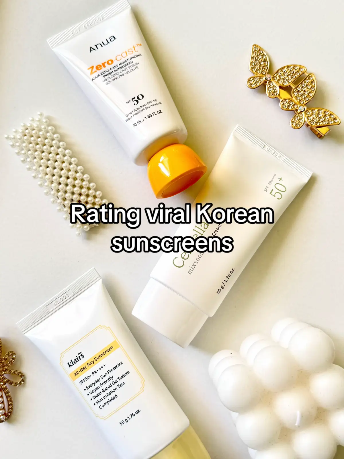 #koreanskincare #sunsreen #skincare #ratingskincare #glassskin @anua_global @mixsoon_official @COSRX Official @Klairs Global Official 
