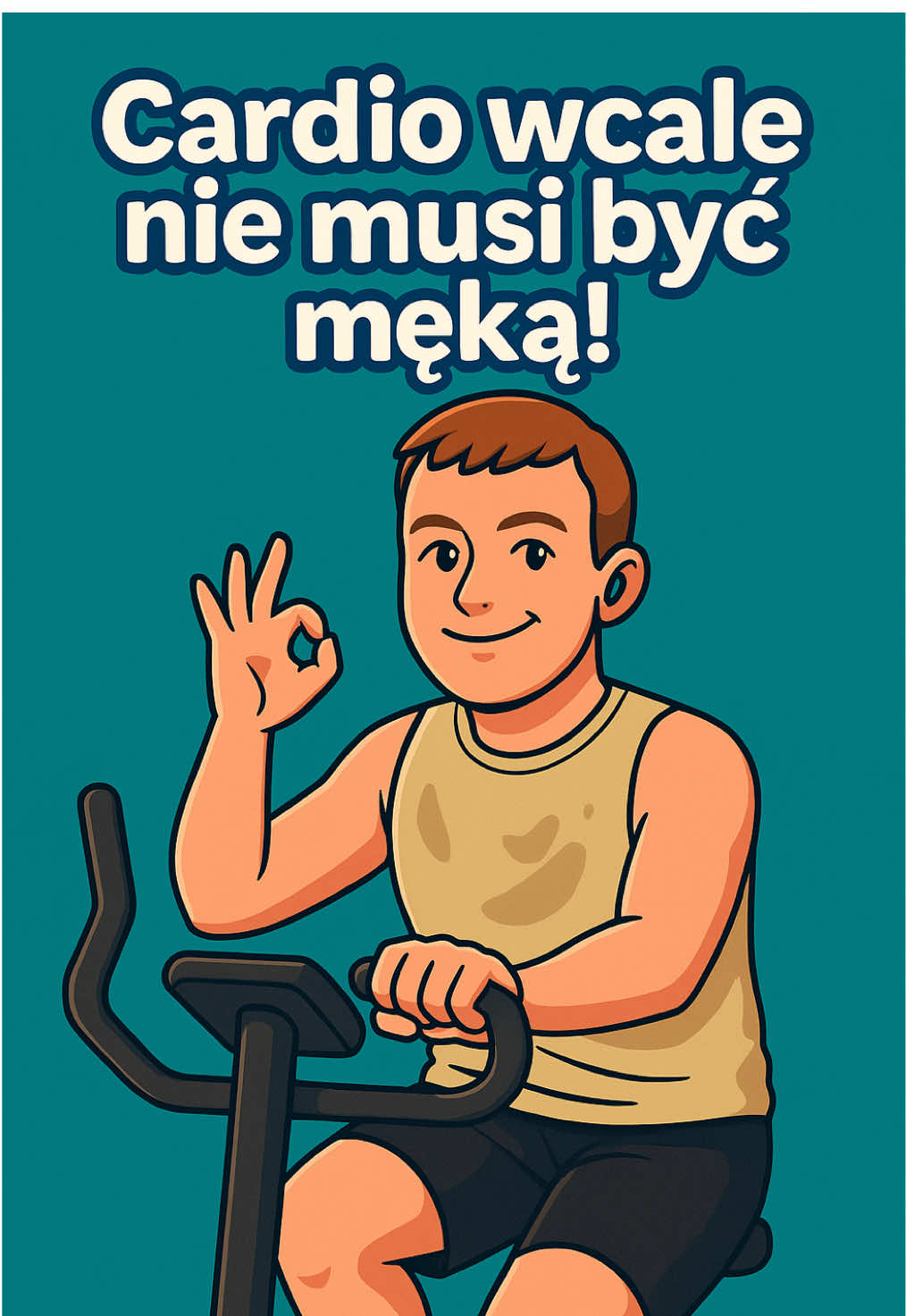 Cardio nie musi boleć 🚴‍♂️ Ja zasłaniam ekran z rowerku telefonem scrolluję słucham muzy i nim się obejrzę 30 min wpadło kalorie spalone 👌 #cardio #rowerek #siłownia #trening #Fitness 