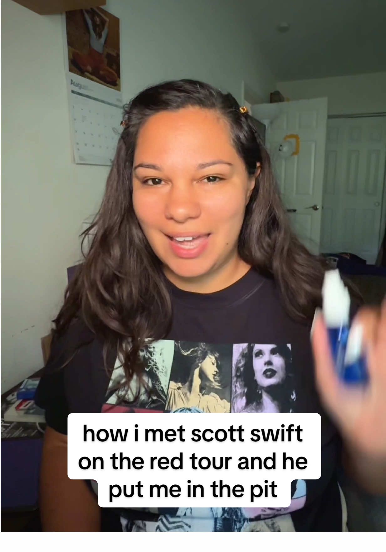 this is one of my favorite taylor stories to tell!! it’s truly a core memory for me during the red era ❤️ thank you so much to scott for giving a very lost 23 year old me this incredible experience ✨ if you are going through the loss of a loved one, know that you are not alone and there are always pockets of joy within the sadness. i’m here for you and sending my love 🫶 #swiftie #taylorswift #swiftok #red #redtour #theluckyone #redtaylorswift #scottswift 