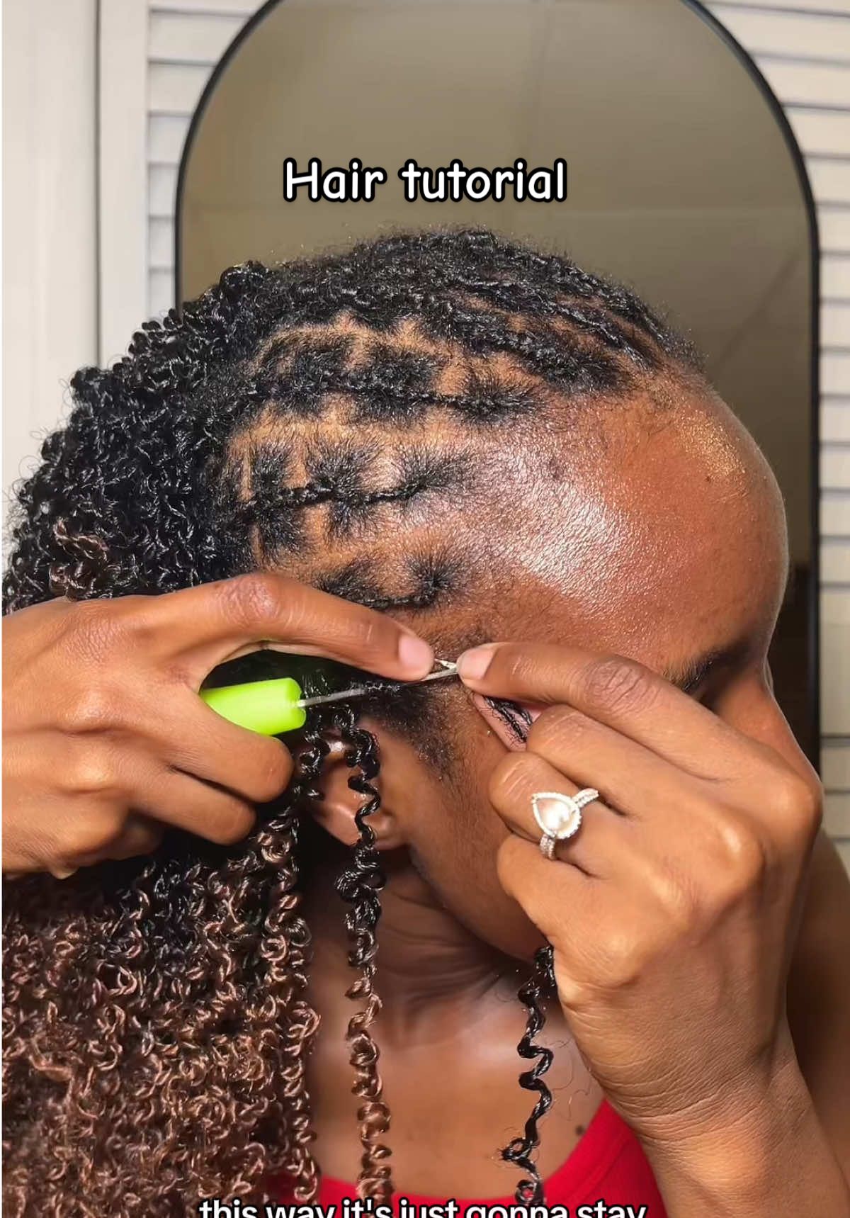Saw this illusion crochet method from @Nauda and I knew I had to recreate it. Hair : IGRINA YANKY CROCHET TWIST (Amazon) #braidtutorial #crochethairtutorial #minitwisthairstyles #illusioncrochetbraids #howtobraidyourhair #blackgirlhairstyles #CapCut 